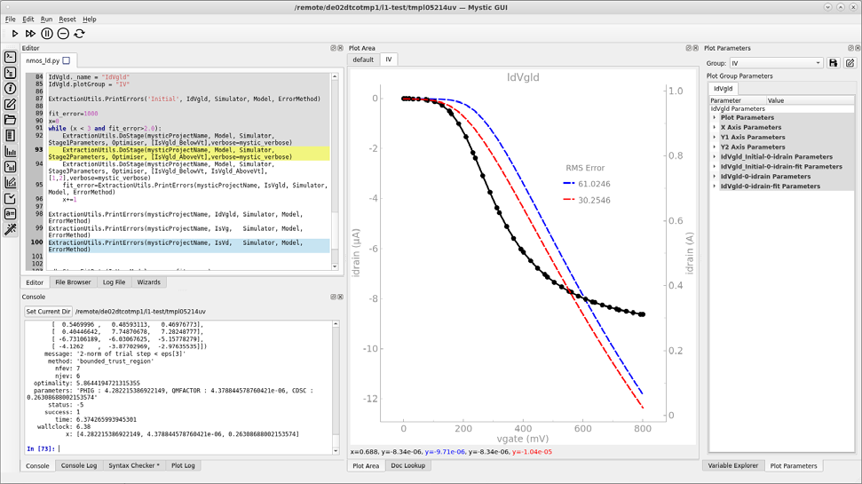 图 43：第一阶段结束后的实时拟合（红）对比初值（蓝）
