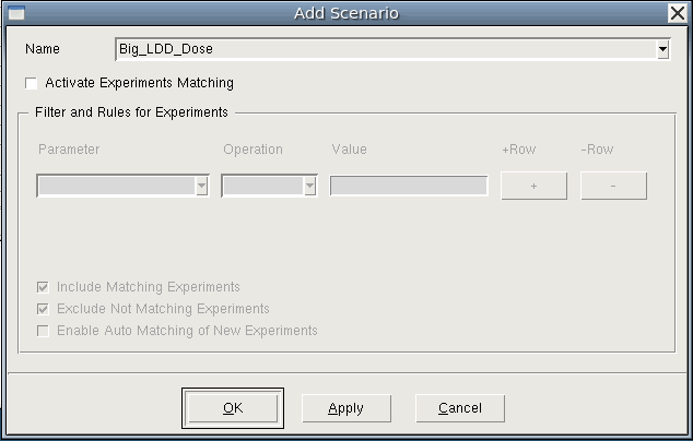 Add Scenario 对话框（初始状态）