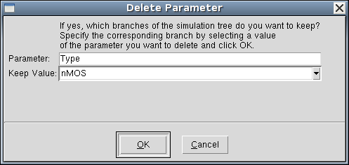 Delete Parameter 对话框