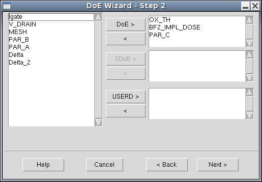 图 40:DoE Wizard - Step 2